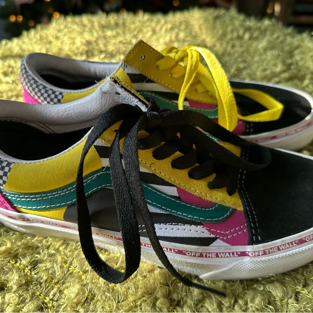 Vans Multicolor Patchwork Sneakers - image 8
